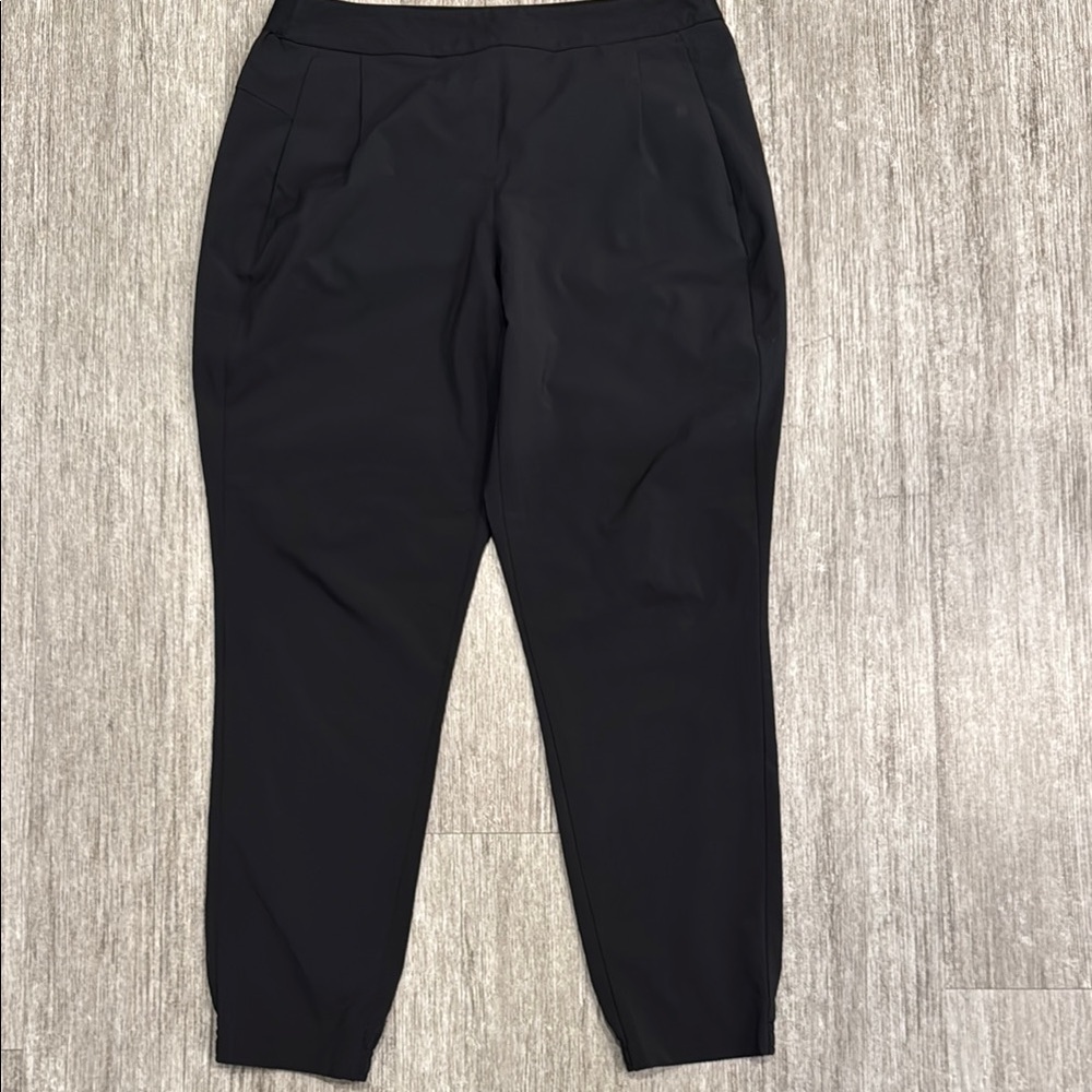 Apt. 9 Black Track Pants Elastic Cuffs